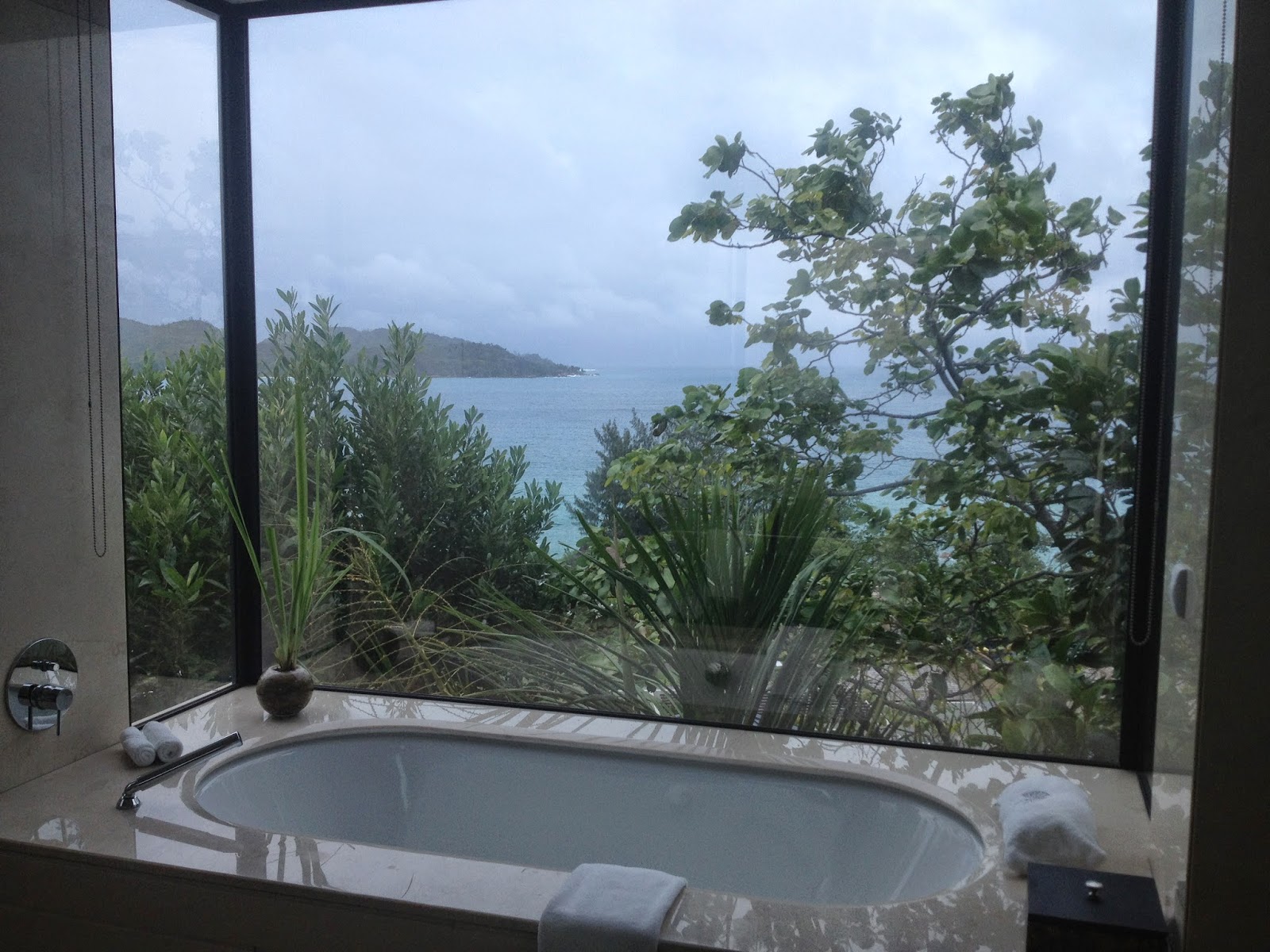 view in villa praslin, raffles seychelles