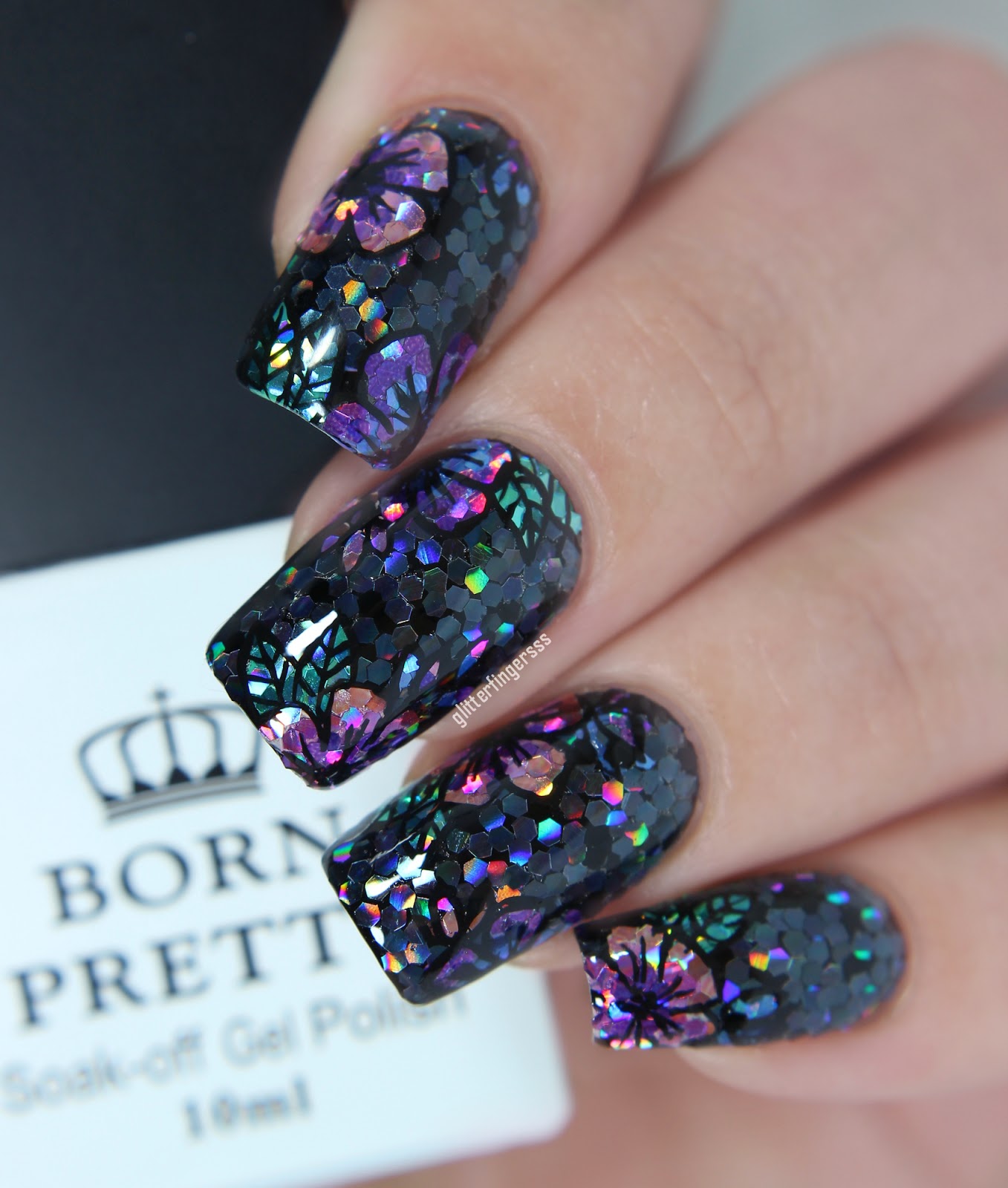 Born Pretty Glitter Placement With Loose Holo Glitters You Can This 12pcs Loose Holo Glitter Set Here It S On Right Now