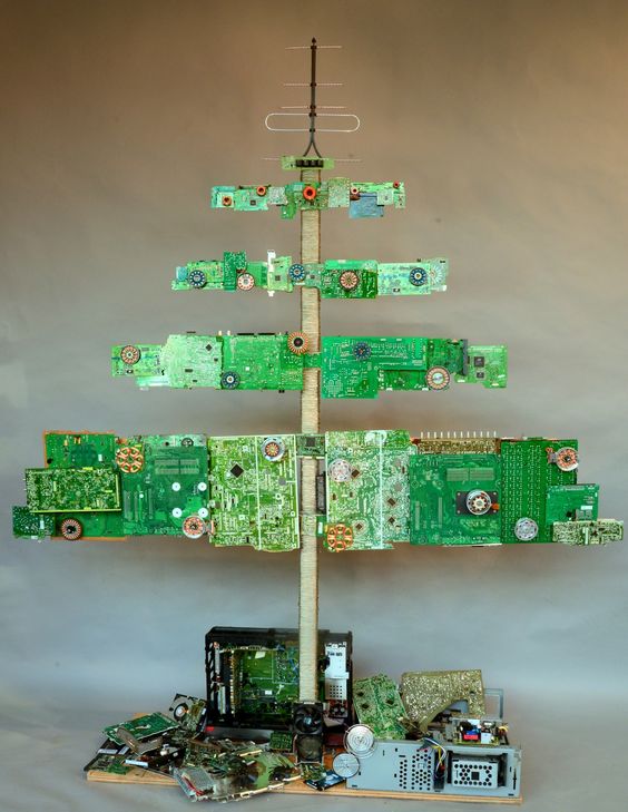 37 DIY Recycled Christmas Tree Ideas Do it yourself ideas and projects