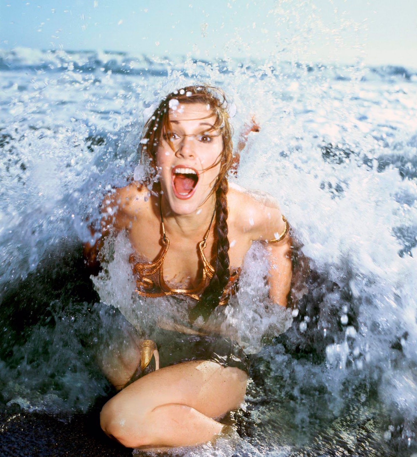 Properties Nylon Has Carrie Fisher In A Bikini