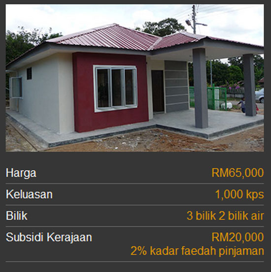 3 Kategori Rumah Mesra Rakyat 1Malaysia SPNB - Hasrul Hassan™