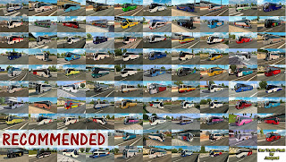 ETS 2 - Bus Traffic Pack v6.4 ets 2 bus traffic pack v6.4