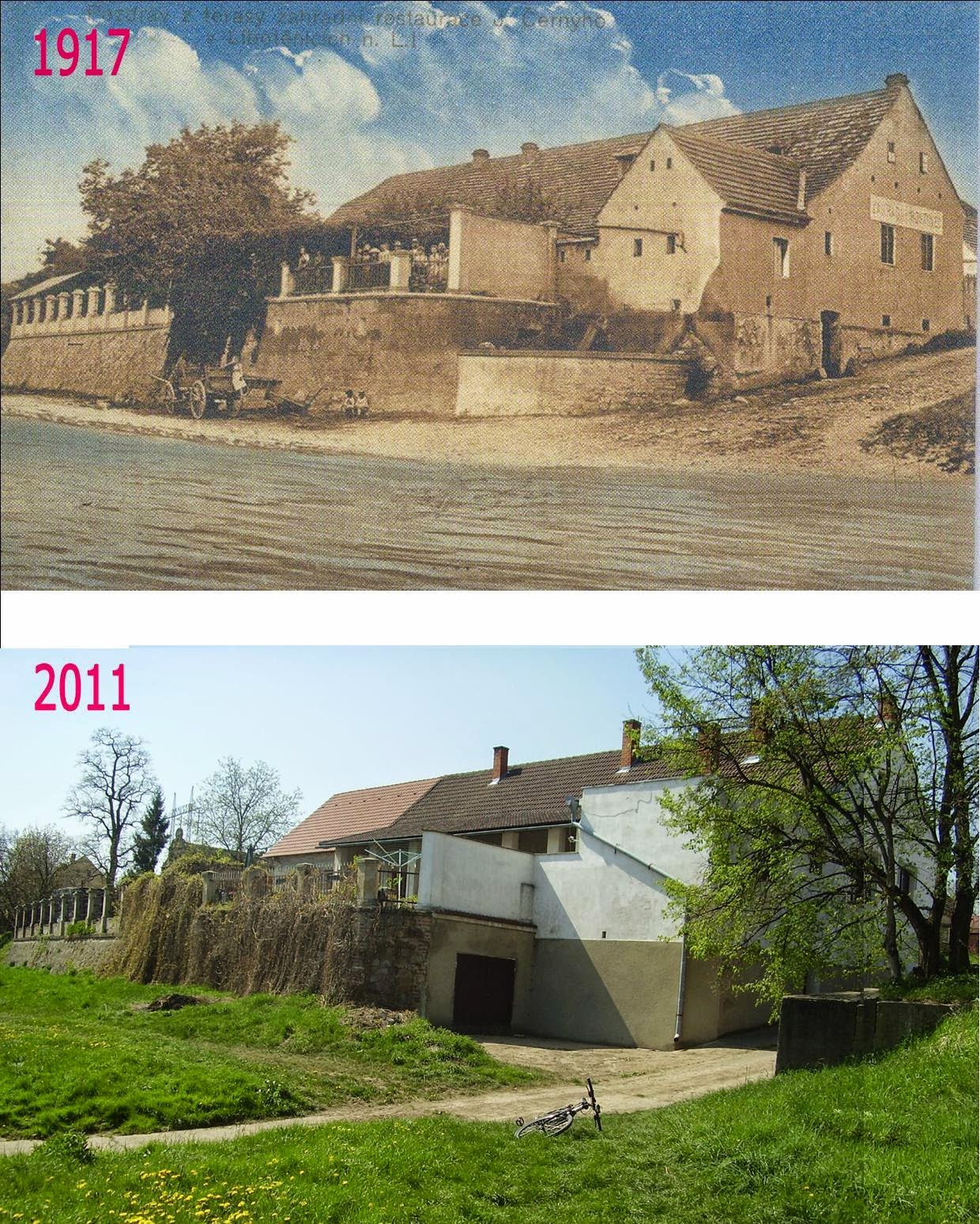 Přehled srovnávacích fotek LIBOTENICE (Ústecký kraj)