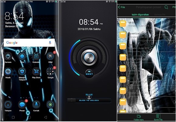 Tema Oppo F5 - Spiderman 2 Tema Oppo F5 - Spiderman 2
