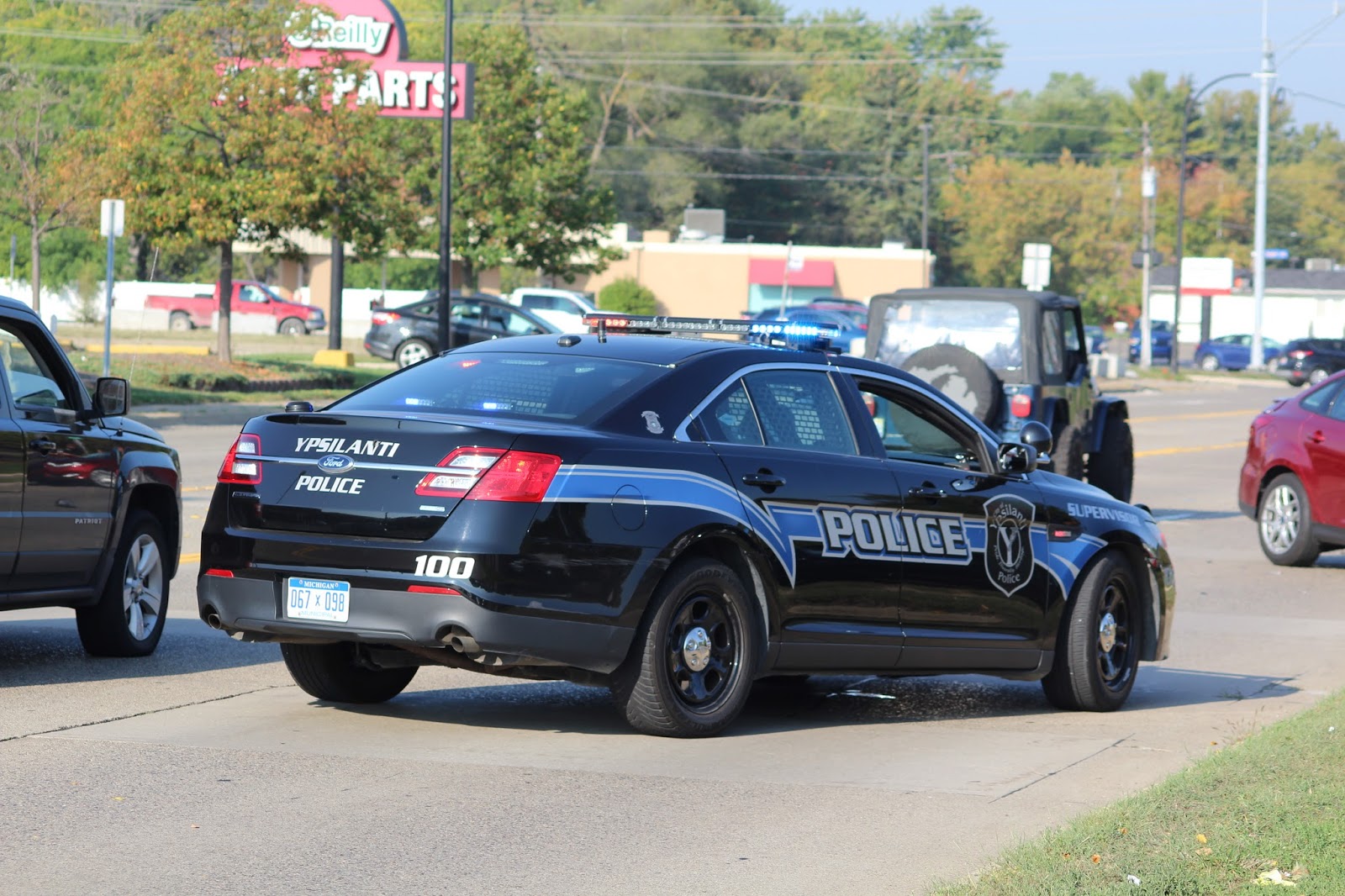 Purple Walrus Press Two car accident corner of Hewitt and Washtenaw in