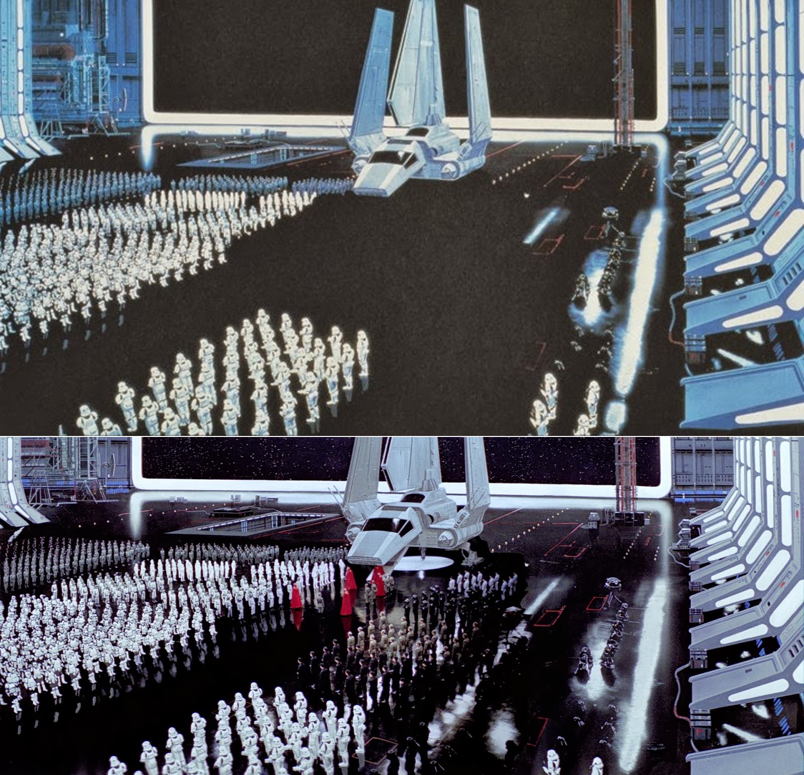 Strange Tales Return Of The Jedi Models, Matte Paintings & A Big Set