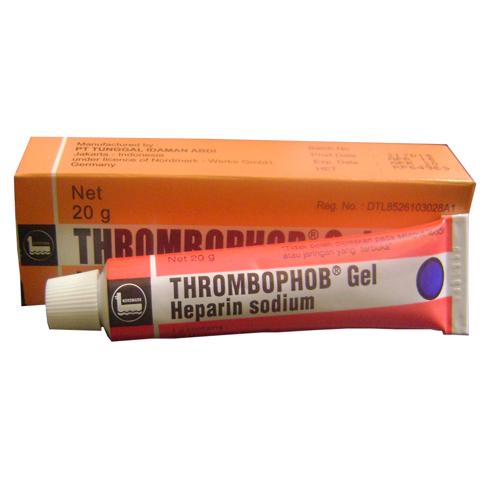 Penggunaan, Manfaat dan Efek Samping Thrombophob Gel