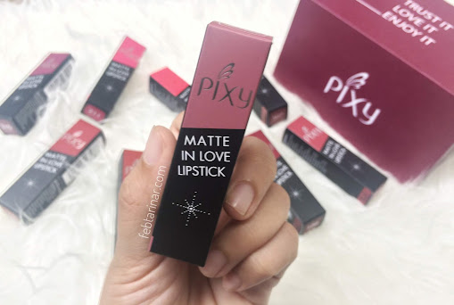 review pixy matte in love lipstick - rara febtarina - lifestyle blogger - beauty blogger