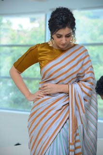 Actress Raashi Khanna New Stills at Prati Roju Pandage movie success meet Actress Raashi Khanna New Stills at Prati Roju Pandage movie success meet