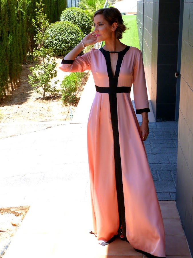 Fitness And Chicness-Top Queens Silk Maxidress-4