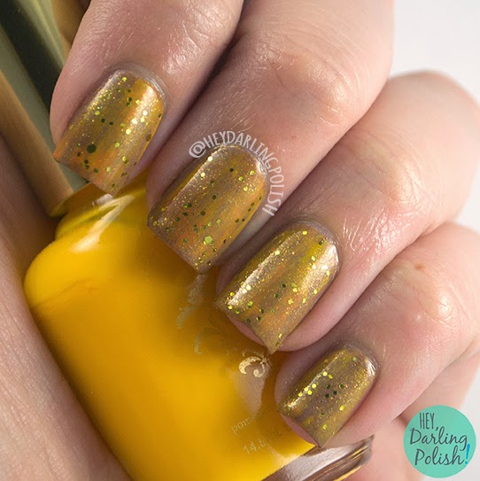Hey, Darling Polish!: The Never Ending Pile Challenge: Gold