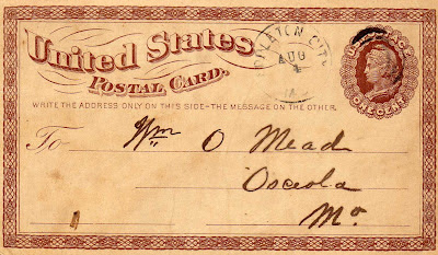 Post card 1875