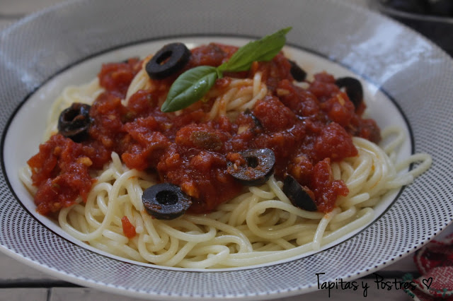 Espaguettis Alla Puttanesca
