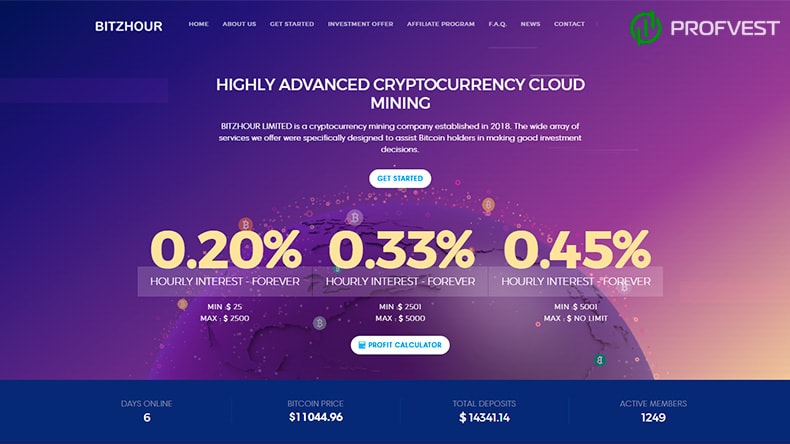 BitzHour: обзор и отзывы о bitzhour.com (HYIP платит) BitzHour обзор и отзывы HYIP-проекта