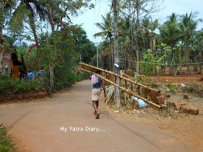 Daily life in the village of Kannur, Kerala