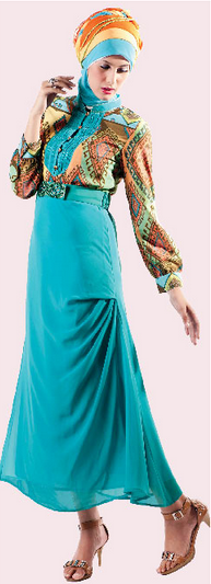 Contoh Baju Batik Muslim Modern untuk Wanita Remaja Contoh Baju Batik Muslim Modern untuk Wanita Remaja