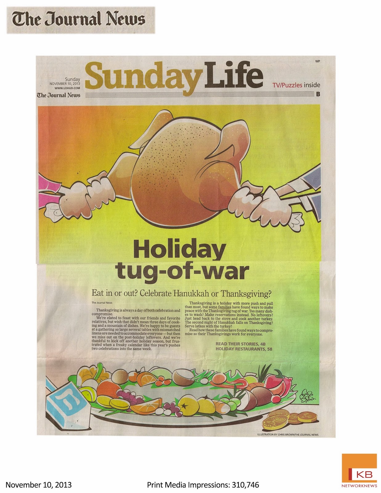 KB Clients In the News The Journal News Names Bedford Post As a Top