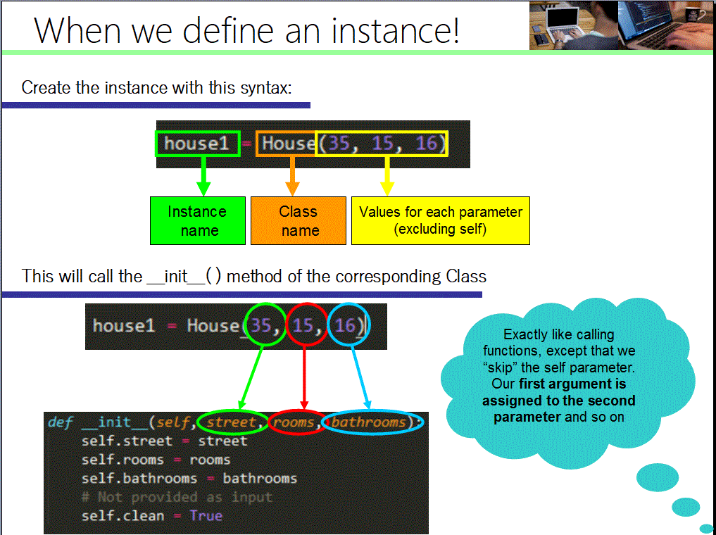 Object Oriented Programming: Classes and instances BEHIND THE SCENES!