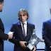 Luka Modric get UEFA player of year