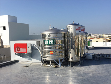 美容美髮店鋪及飯店民宿都是用熱水量高的場所,非常適合使用熱泵熱水器。