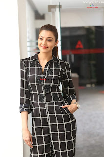 Beautiful Kajal Agarwal in Black Jump Suit Stunning Bollywood Actress bollycelebs.in Exclusive 02