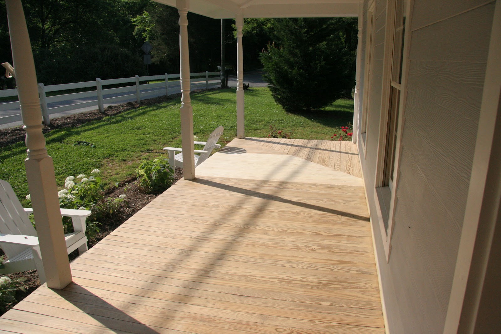 Cass House Front Porch Progress Finished!