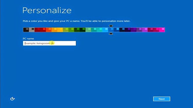 personalize cara instal windows 8
