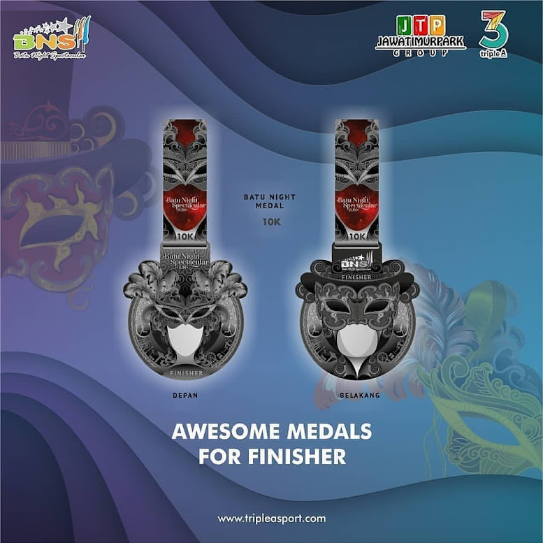 10K Medal Batu Night Spectacular Run 2019