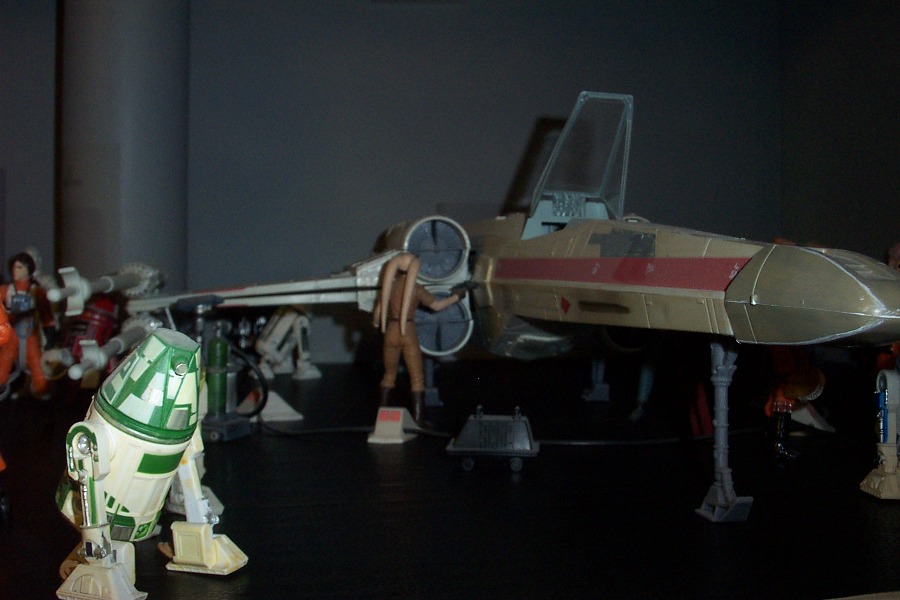 Our Basement Rogue Squadron Hangar