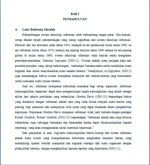 Contoh Catatan Kaki Catatan Perut Dan Daftar Pustaka Rasmi Re