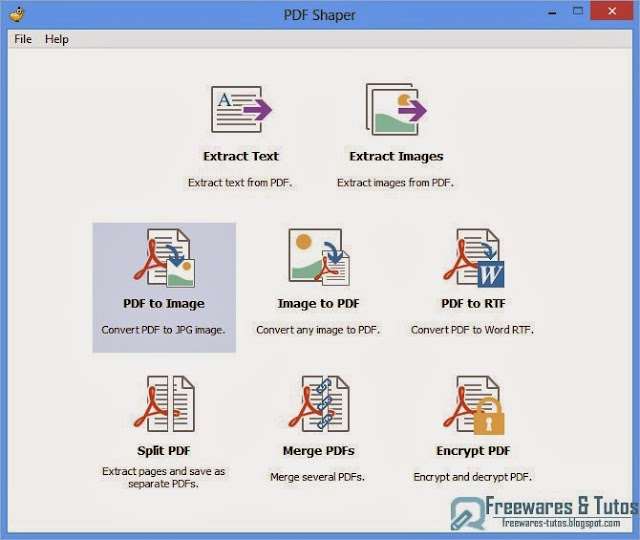 PDF Shaper : un logiciel multi-fonctions pour éditer les fichiers PDF
