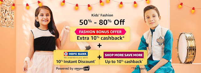 Kids Fashion 50% to 80% off