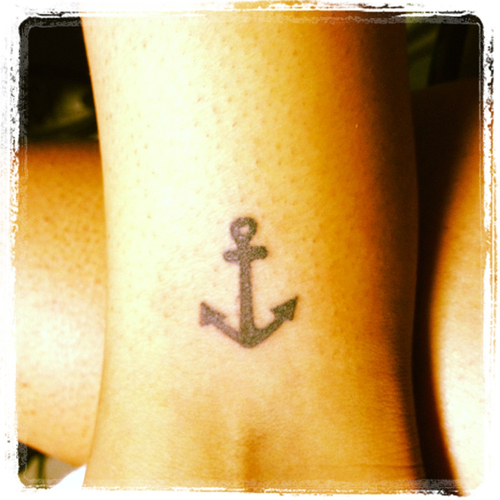 Anchor Ankle Tattoo | Fresh Tattoo Ideas