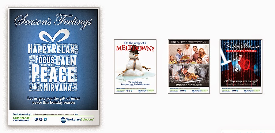Kirk Lyman's Blog: WS Employee Assistance Program - Holiday Poster Series
