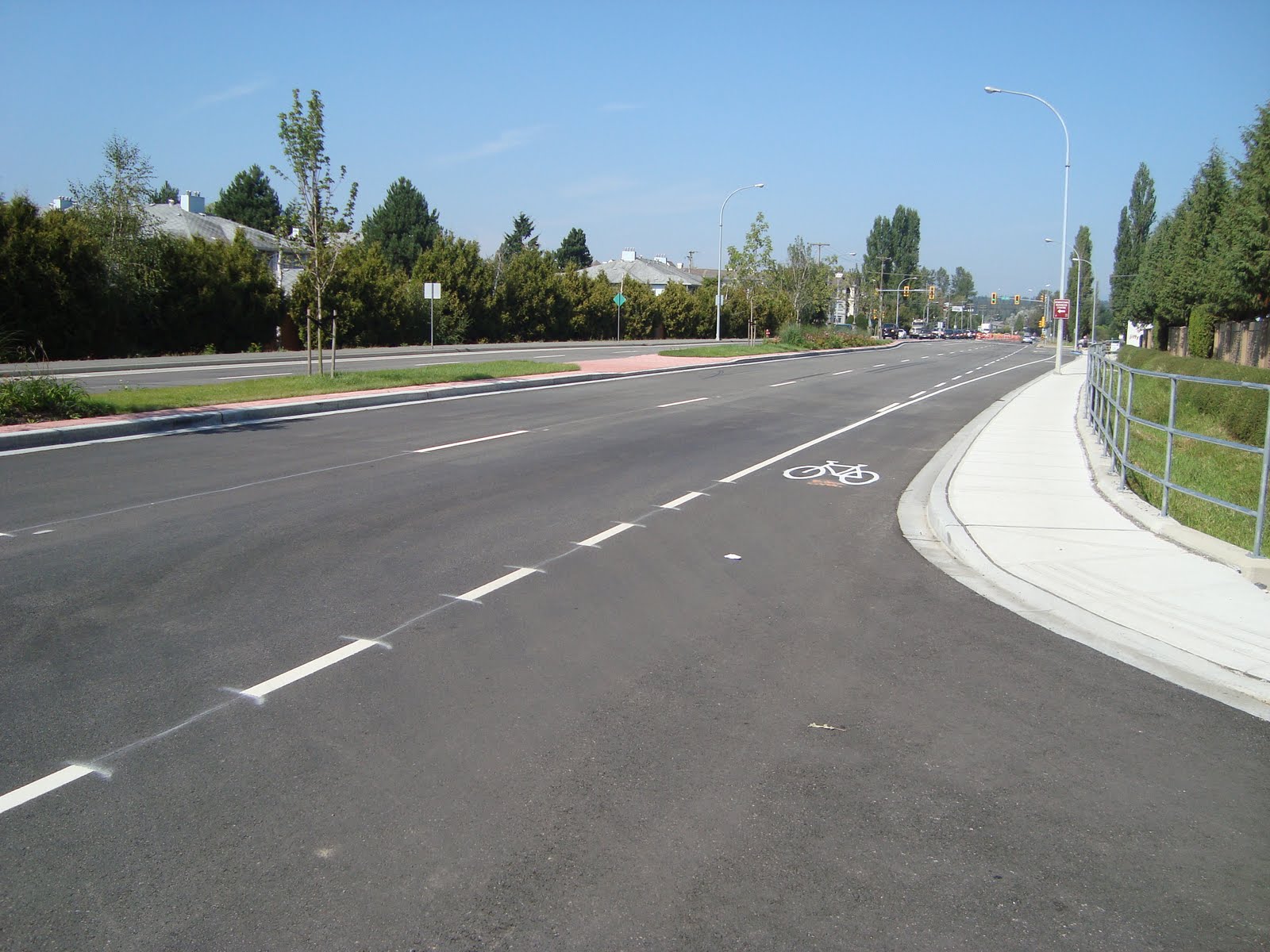 The South Fraser Blog Bike Lanes on Langley Bypass