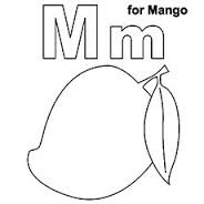 Letter M Coloring Page 7