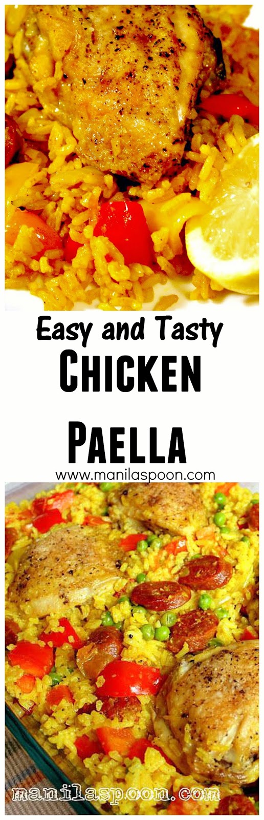 Chicken Paella Manila Spoon