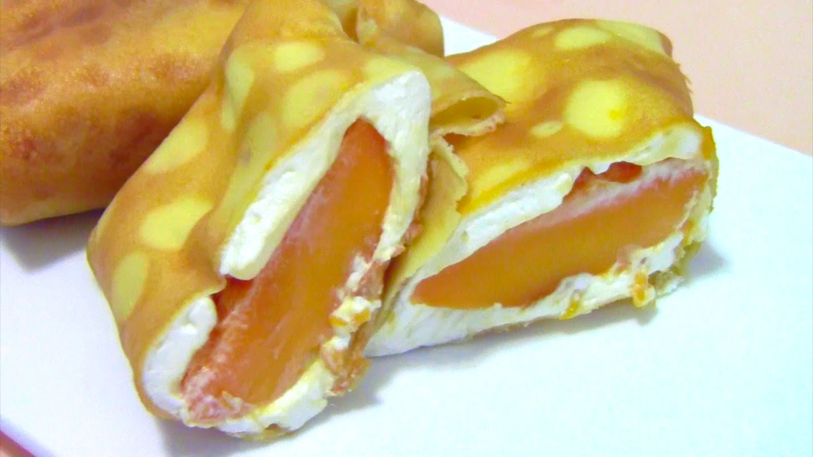  bizarre island Asian Mango Cream Crepes