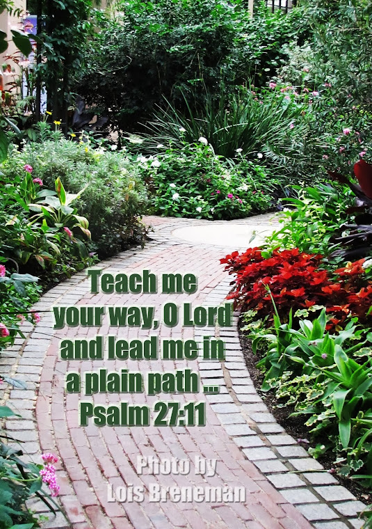 Garden Path - Psalm 27:11