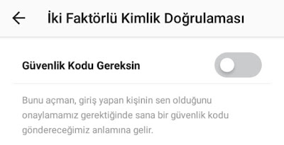 instagram iki faktörlü kimlik doğrulaması nasıl kullanılır instagram iki faktörlü kimlik doğrulaması ne demek