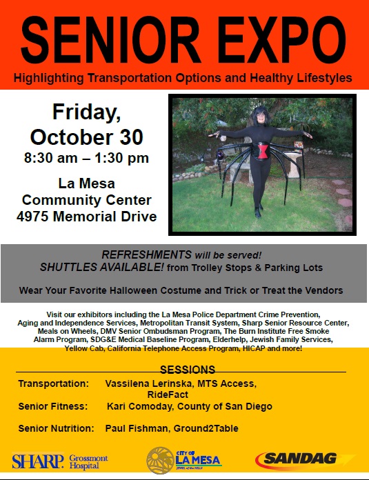 Food Senior Events Around Town