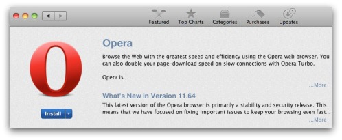 Opera Updates For Mac
