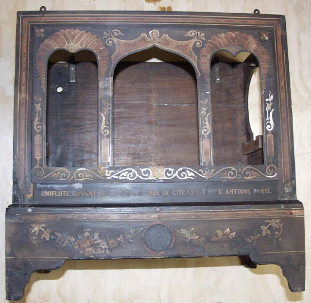 Michael Mueller Furniture Restoration Uniflute Gavioli Crank Organ