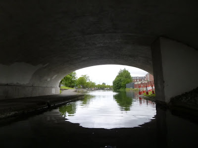 Under a bridge on Dublin's Grand Canal
