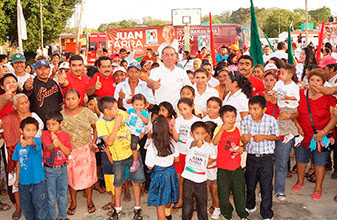 Gavilanes y comunidades circunvecinas reiteran una vez más su respaldo a Juan Parra, para la presidencia municipal de JMM