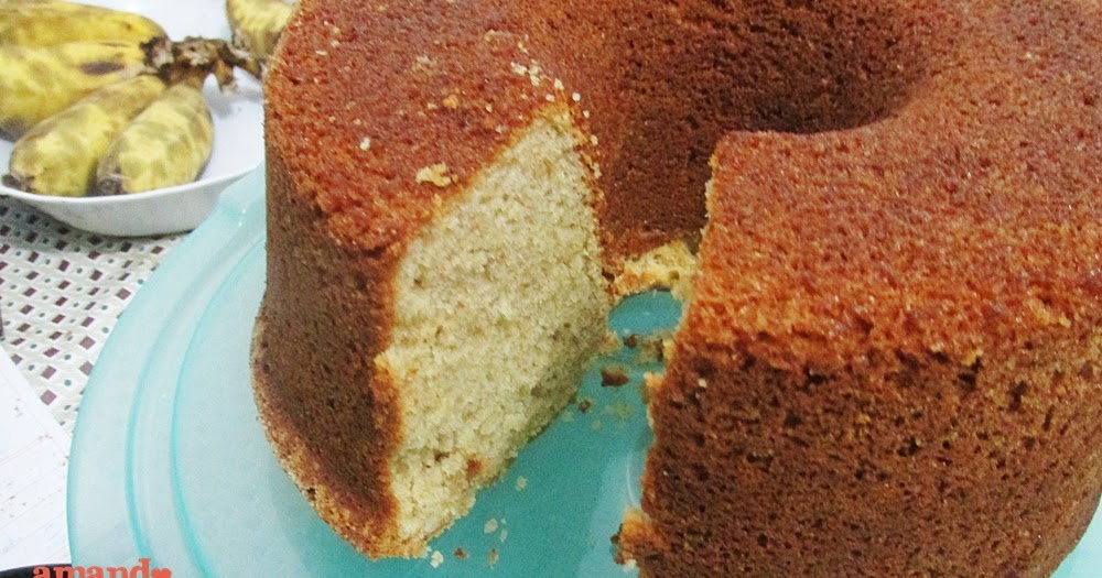 Bolo Fofinho De Banana E Canela Amando Cozinhar Receitas Fáceis E Rápidas