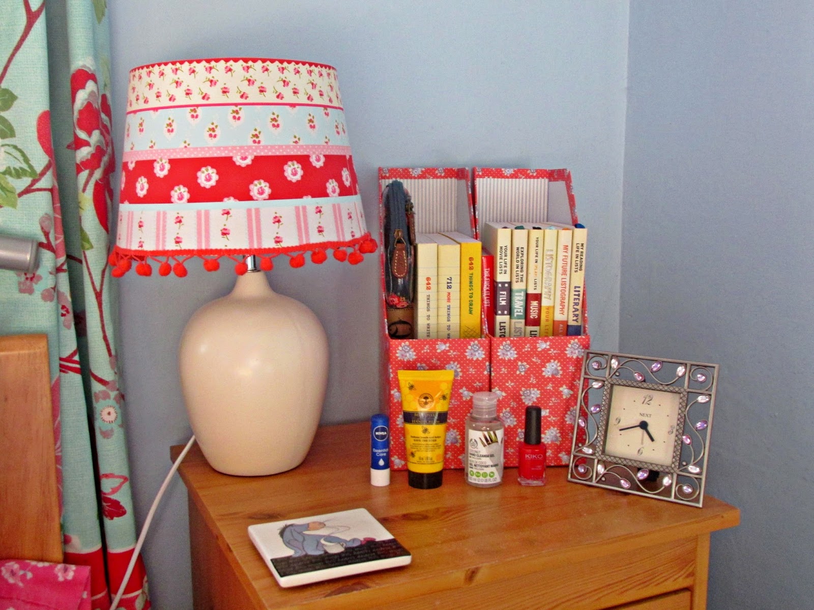 Polka Spots and Freckle Dots What's On My Bedside Table?