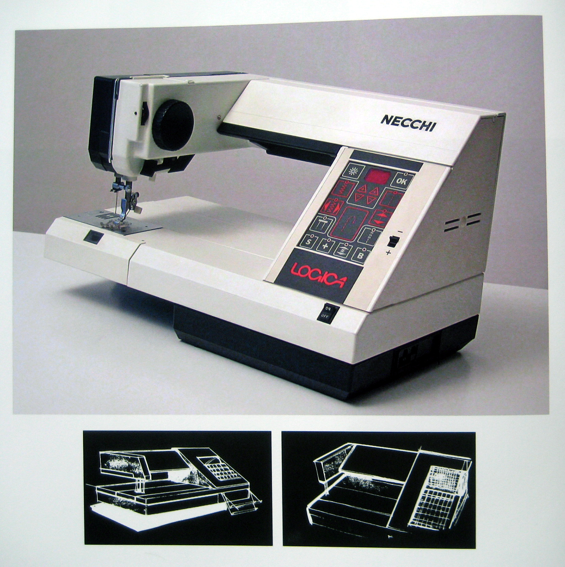 MI Vintage Sewing Machines Kenmore Sensor Sew 100 (1980s)