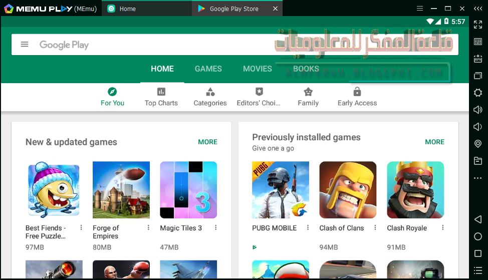 تحميل MEmu أفضل محاكي Android للكمبيوتر الشخصي تنزيل مجاني من المواقع الرسمي