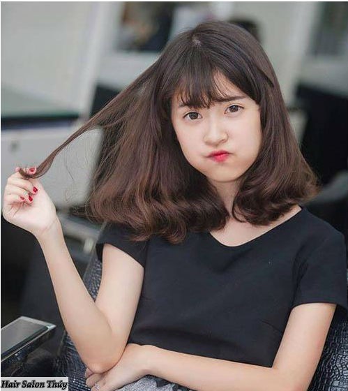 Tóc màu nâu đen màu nhuộm dành cho teen girls nhuom toc mau nau den